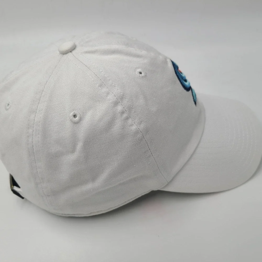 Seattle Kraken Hat Strapback 47 Brand Clean Up White Blue NHL‎ Hockey Logo Men